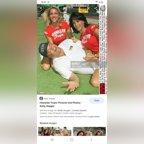 Vintage Hawaiian Tropic Promo Model Shirt ORIGINAL - Picture 4 of 10